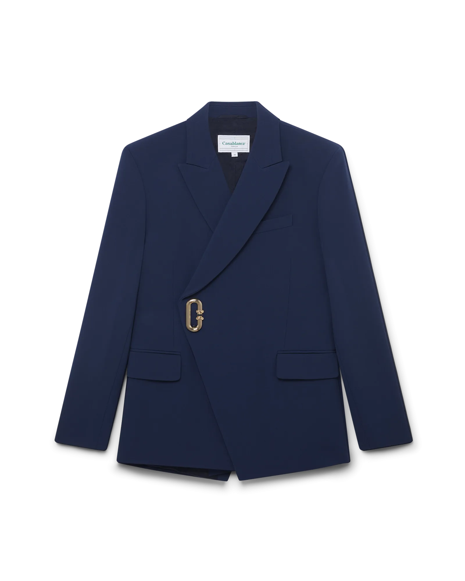 Asymmetric Double Breasted Jacket
