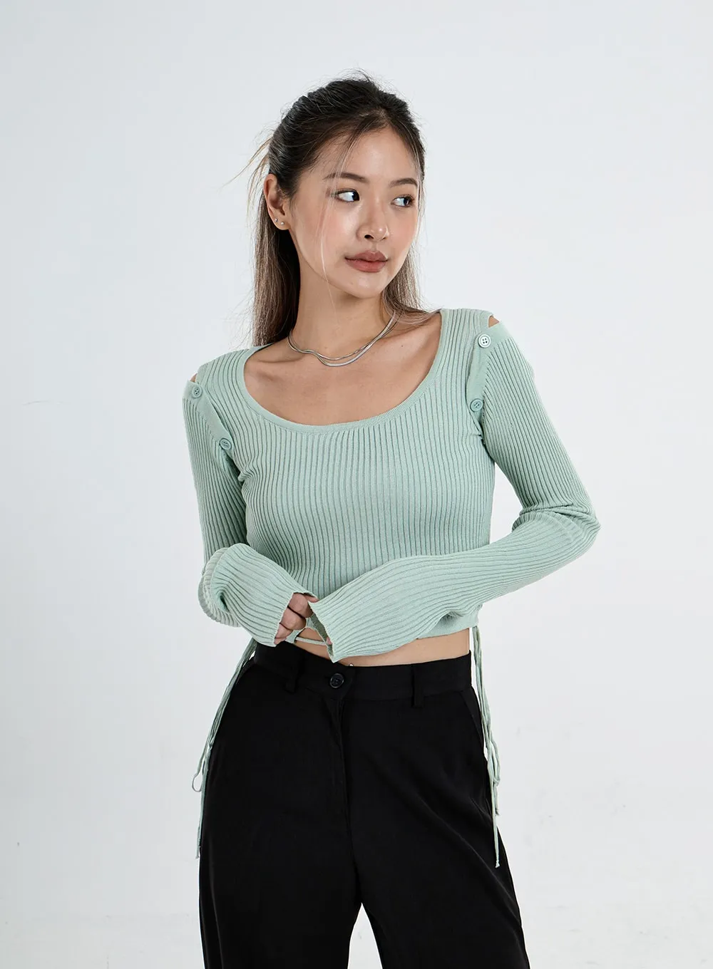 Basic Wide Tailored Pants CO06
