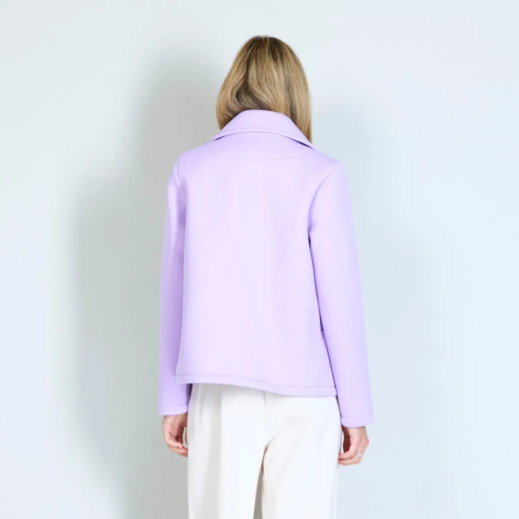 Double-breasted buttons jacket with pockets wholesale