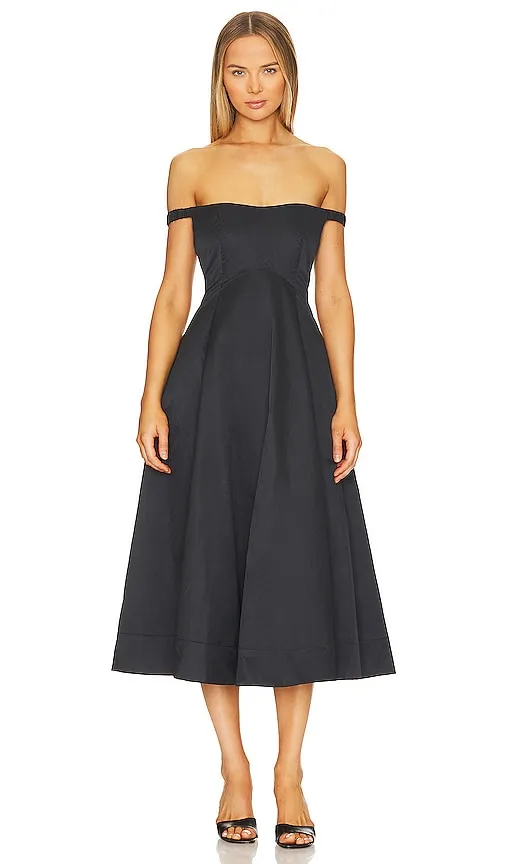 Free People x REVOLVE ALINDA DRESS in Black
