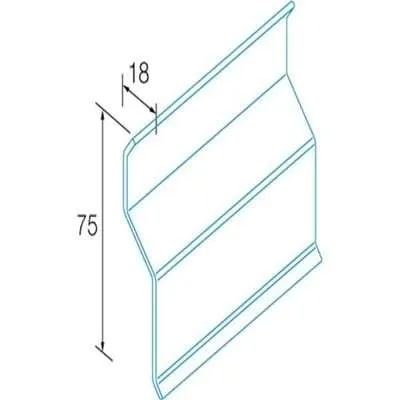GF62 GRP Termination Bar 62mm x 10mm x 3m - All Colours