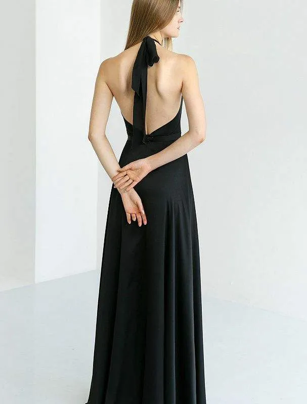 Irish Black Evening Dress