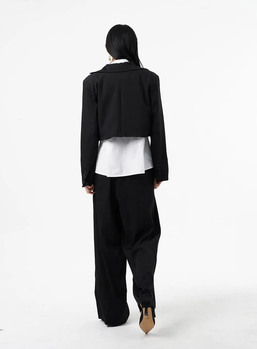 Jacket And Tailored Pants Set IA325