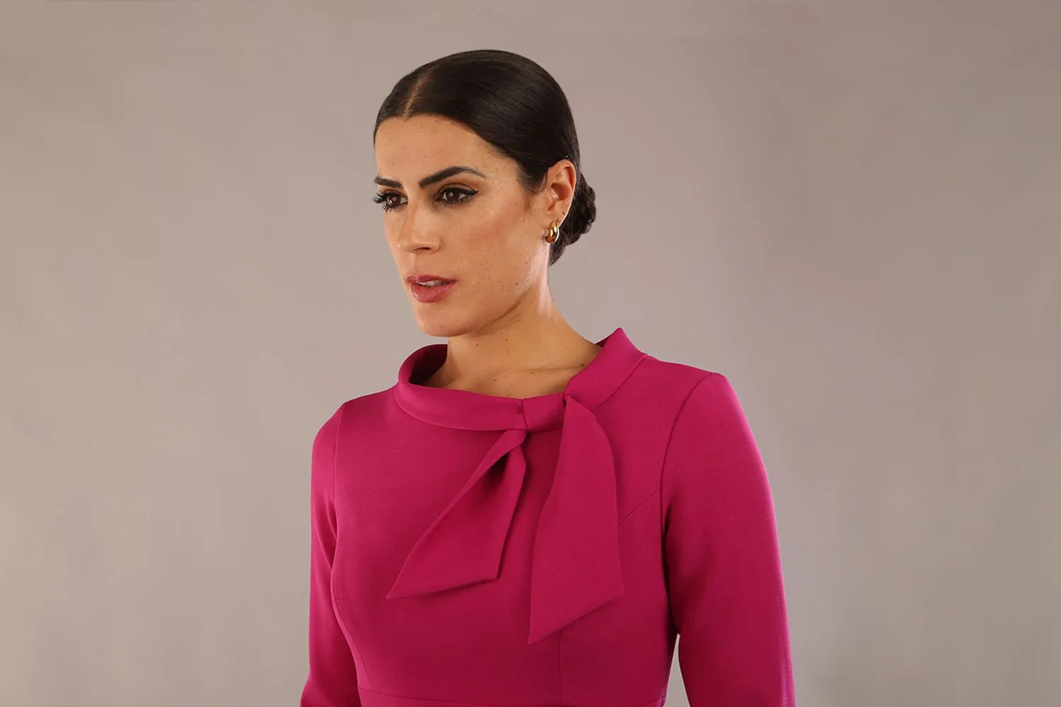 Juliette 3/4 Sleeve Knee Length Pencil Dress