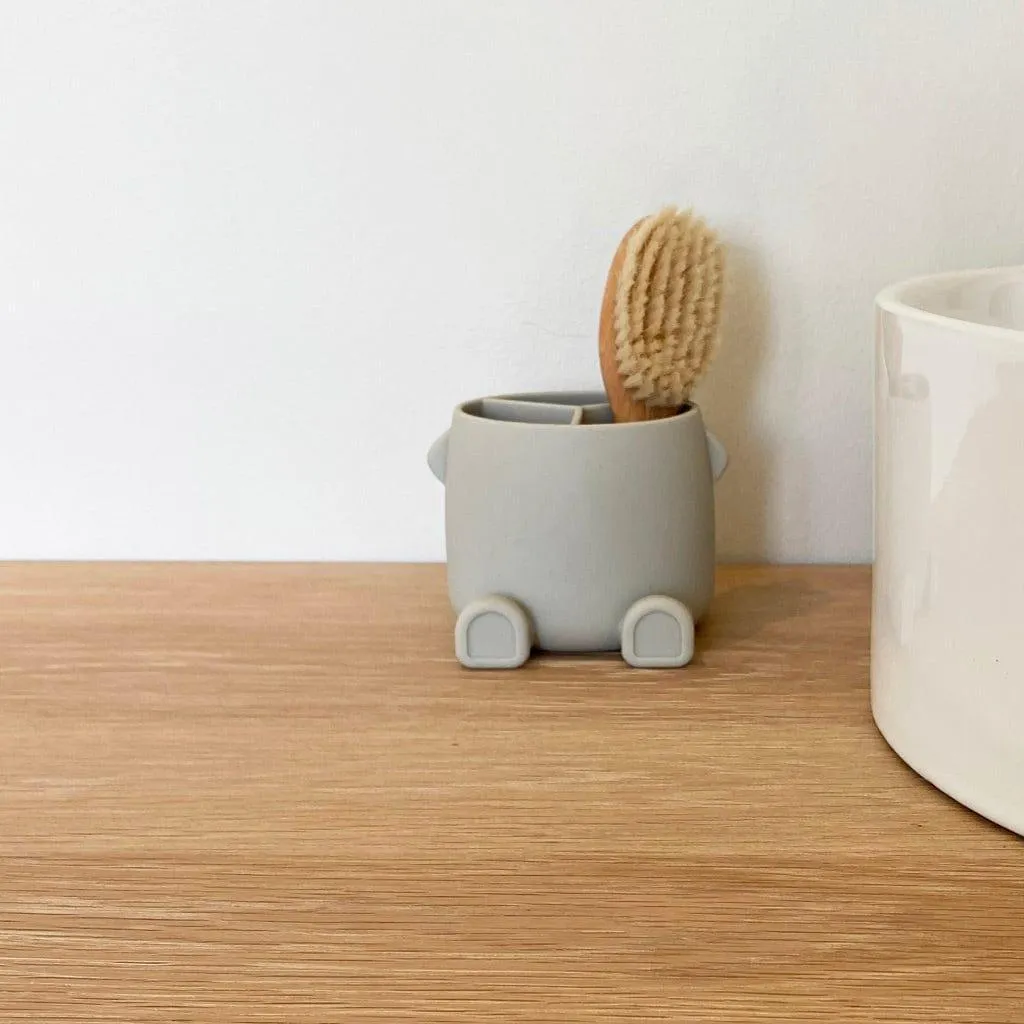 Nuuroo Leonora Silicone Pencil Can Mahogany