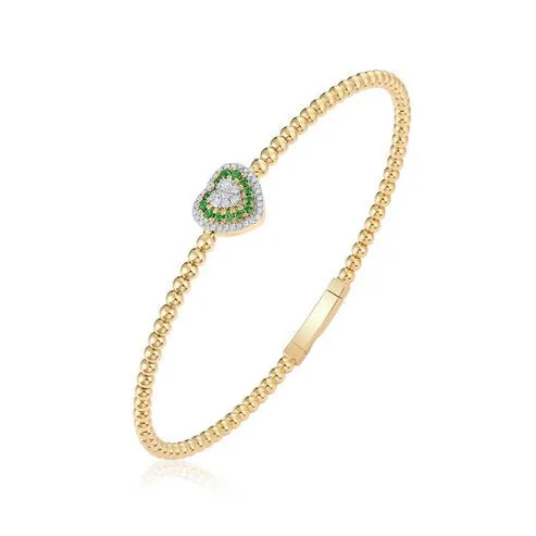 Sleek Radiance Bangle Bracelet