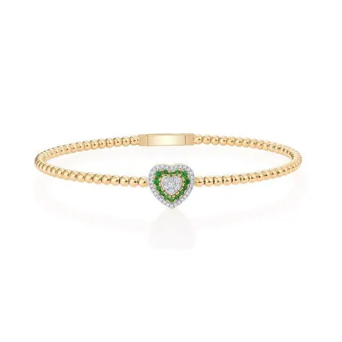 Sleek Radiance Bangle Bracelet