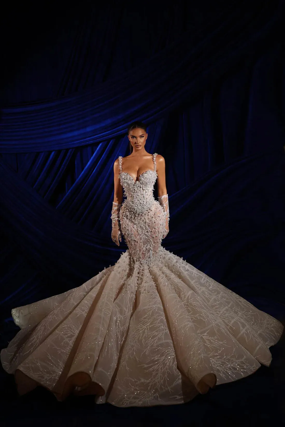 Stephanie Short sleeves  Wedding Dress