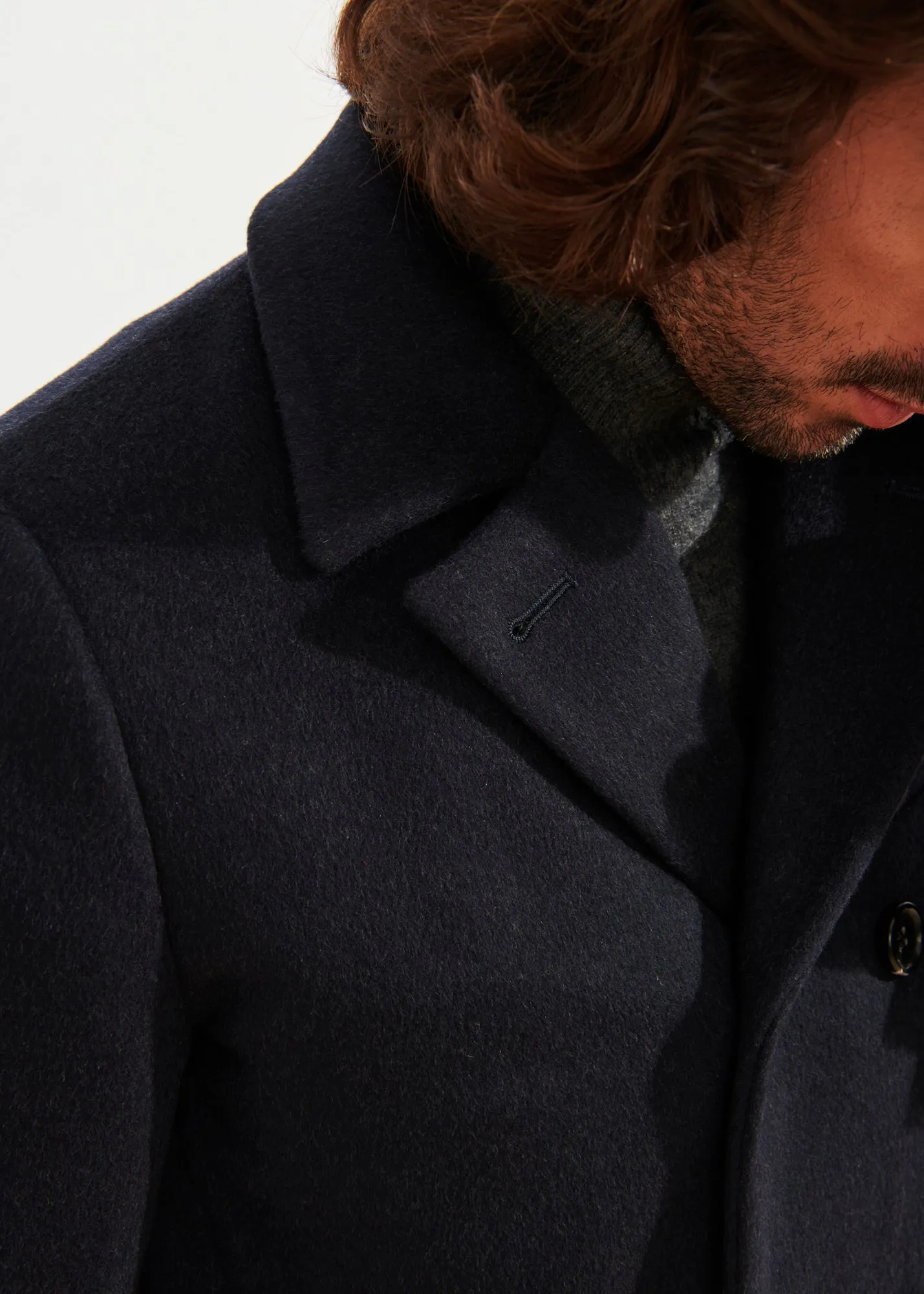 Wool Cashmere Peacoat